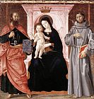Madonna Enthroned with the Infant Christ and Saints by Antoniazzo Romano